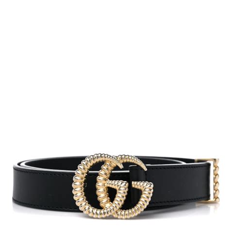 gucci womens belt torchon or moon|GUCCI Moon Calfskin Torchon Double G 25mm Belt 70 28.